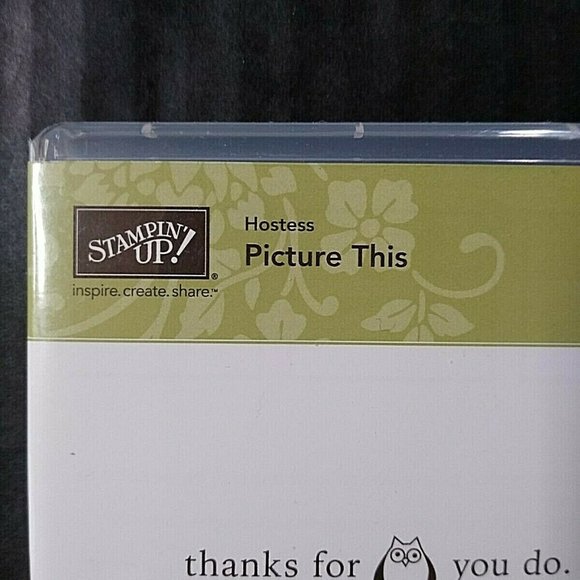 Stampin' Up! Cling Rubber Stamp Set Picture This - Picture 3 of 5